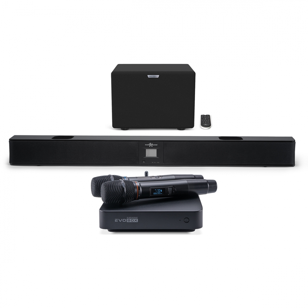 караоке-комплект EVOBOX Plus + EvoSound Bar (саундбар с караоке) в Троицке