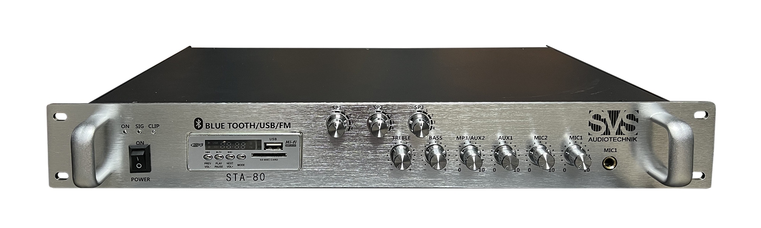 SVS Audiotechnik STA-80 Микшер-усилитель для систем Public Address в Троицке