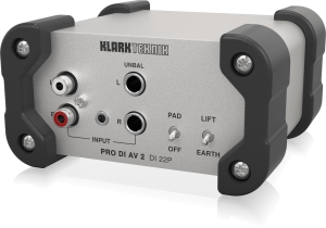 Klark Teknik DI 22P пассивный стерео директ-бокс в Троицке
