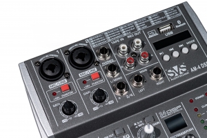 SVS Audiotechnik mixers AM-4 DSP Аналоговый микшерный пульт, 4-канала в Троицке
